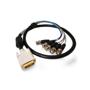 DVI-A to 5-BNC Cable Ferrite 3FT Black